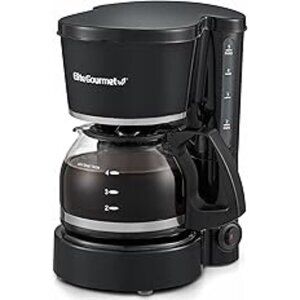 NEW! Elite Gourmet EHC-5055 Automatic 5-Cup Brew & Drip Coffee Maker with Pause